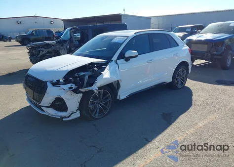 2022 Audi Q3 Premium Plus 45 Tfsi S Line Quattro Tiptronic from USA, damaged, VIN WA1EECF3XN1017166